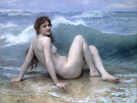 The Wave, William-Adolphe Bouguereau