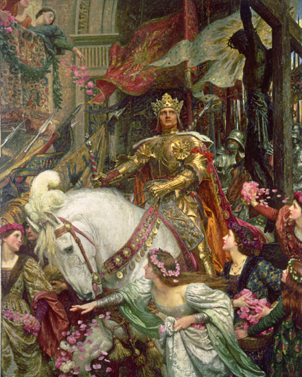 Two Crowns, Sir Frank Dicksee