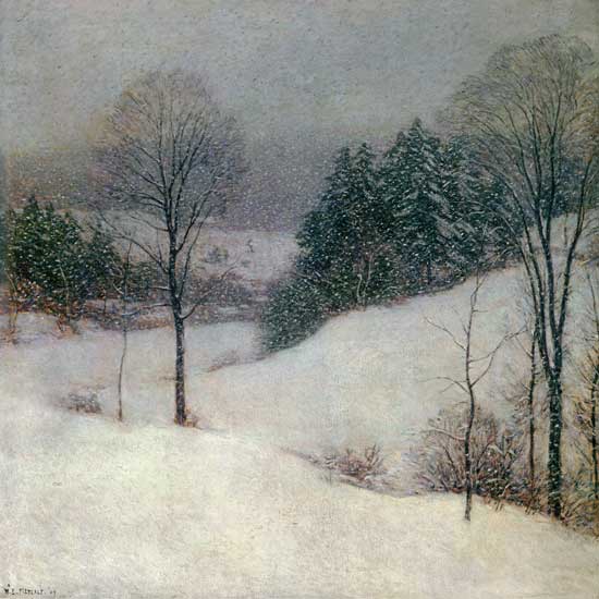 White Veil, Willard Metcalf