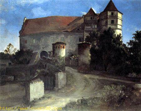 Entry to the castle Scharfenberg