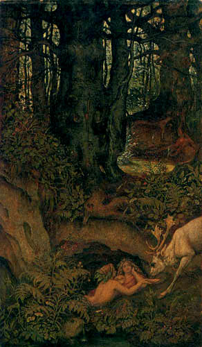 Nixen an der Waldquelle