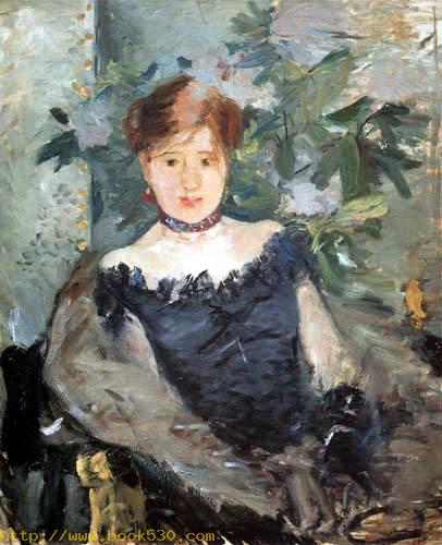 The black evening gown