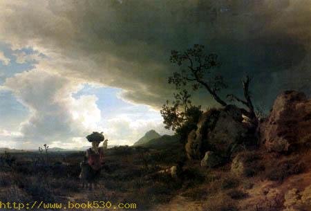 Thunderclouds in the Campagna