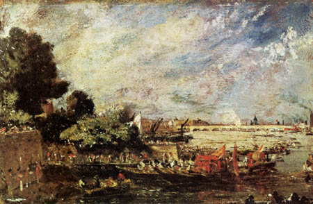 Waterloo Bridge von Whitehall Stairs