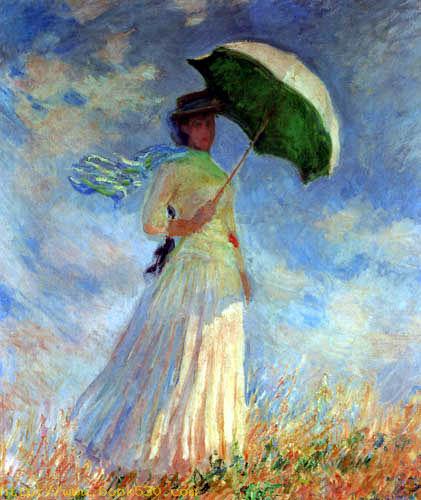 Woman with parasol