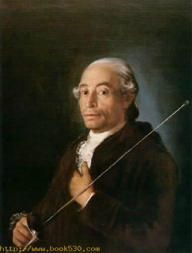 Mann mit einem Degen