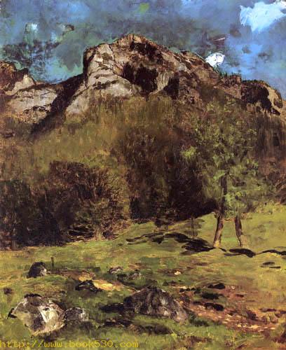 Mountain landscape in South Tyrol