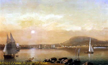 Port and mountains of Camden