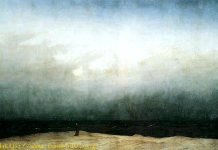 The monk at the sea