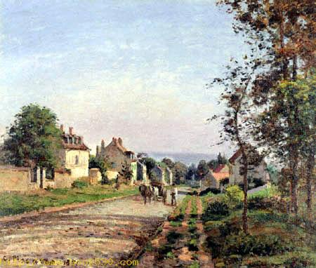 At the outskirts of Louveciennes