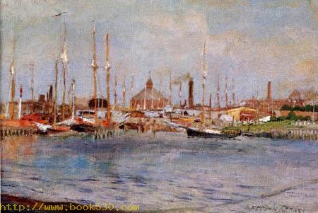 Boats in the port of Bay Ridge