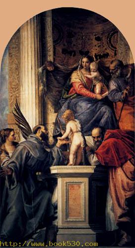 Thronende Madonna mit Kind