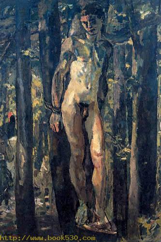 Gefesselter Sebastian im Walde