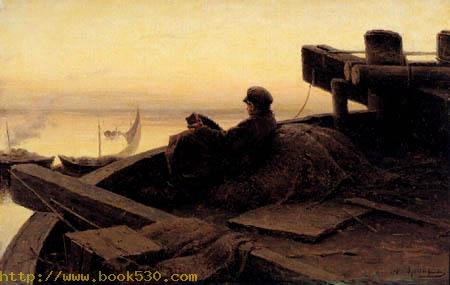 The riverbank of the Wolga