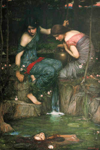 Nymphs Finding the Head of Orpheus