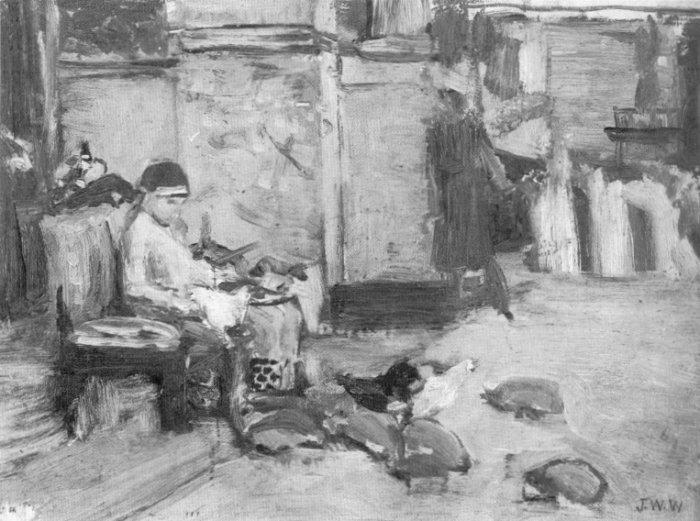 Study for The Favourites of the Emperor Honorius