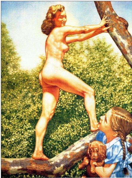 American oil painting