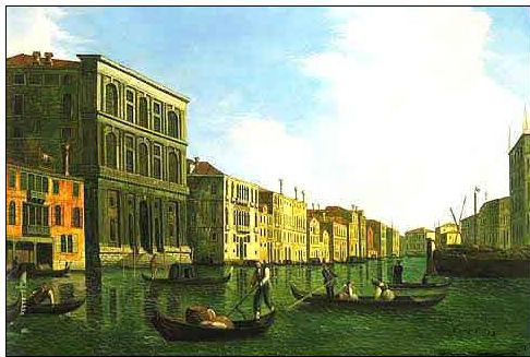Venice oil painting