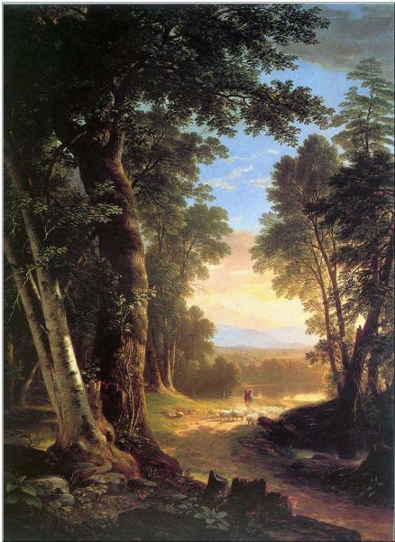 American oil painting