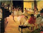 Ballet School Oil Painting