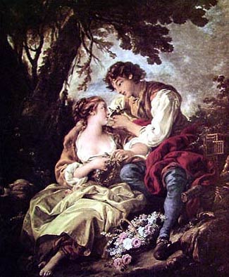 Bird Cage%2C 1763 Oil Painting