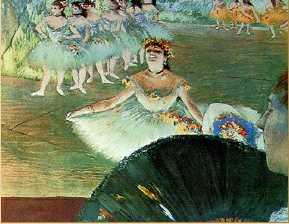 La Danseuse au Bouquet Oil Painting