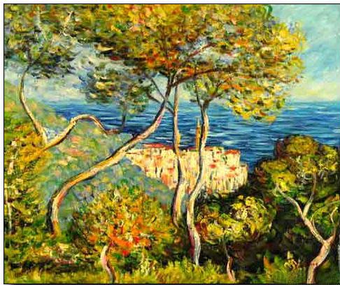 Mediterranean oil painting