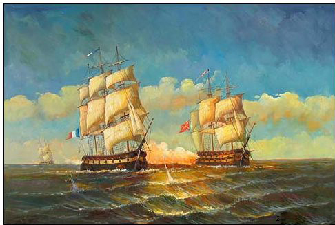Boats and Ships oil painting