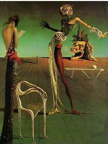 La Femme a tete de Roses Oil Painting