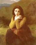 Mignon Pensive Oil Painting