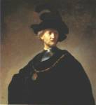 Old Man with a Gold Chain Oil Painting