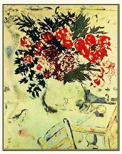 Still Life with Flowers Oil Painting