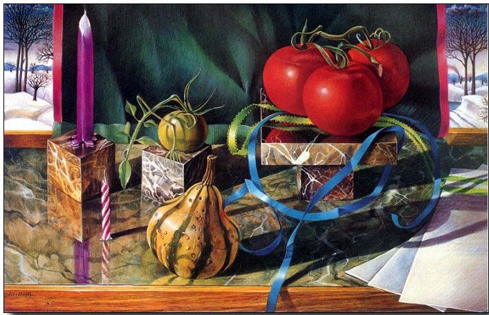 American oil painting