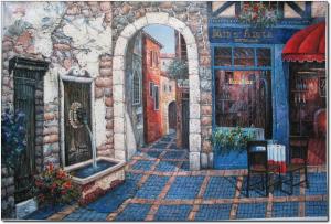 Storefront oil painting