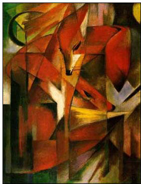 Abstract oil painting