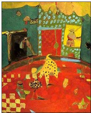 Abstract oil painting