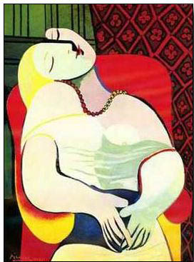 Abstract oil painting