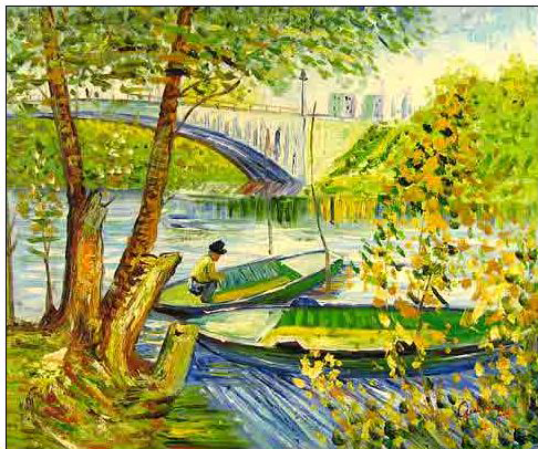 Boats and Ships oil painting