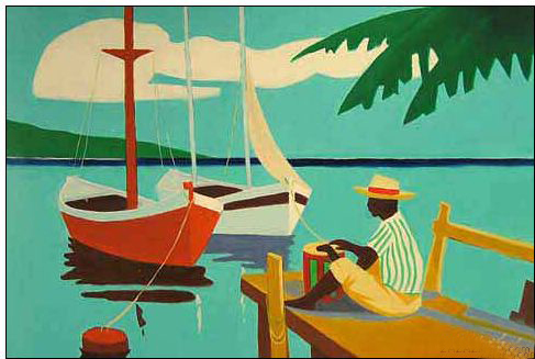 Boats and Ships oil painting