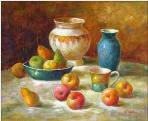 Cuisine oil painting