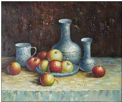 Cuisine oil painting