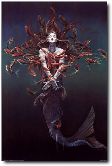 Fantasy oil painting