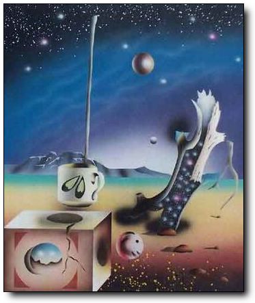 Fantasy oil painting