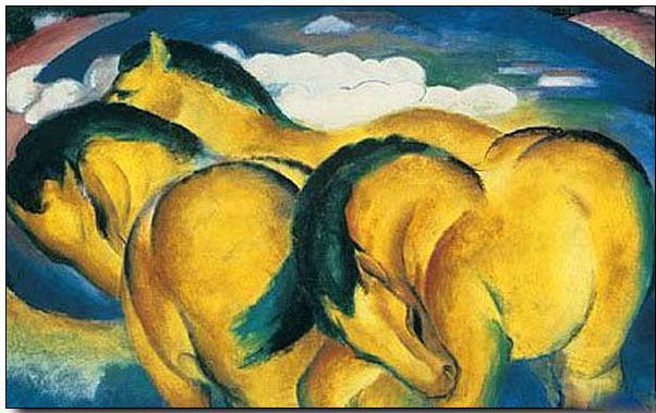 Abstract oil painting