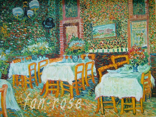 Abstract oil painting