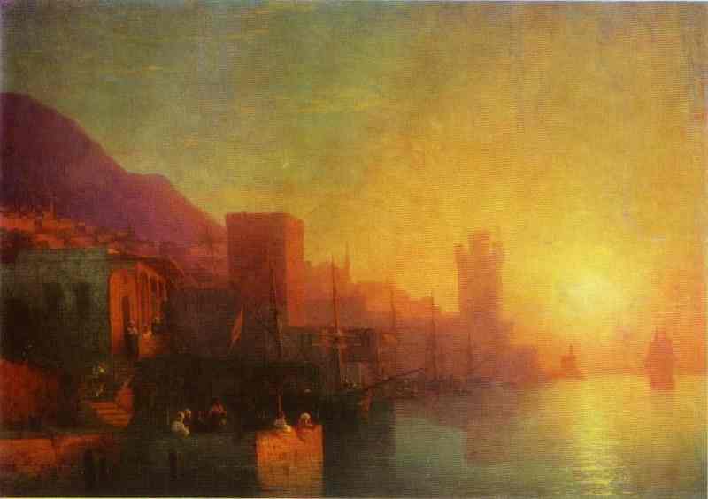 Boats and Ships oil painting