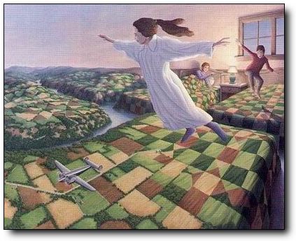 Fantasy oil painting