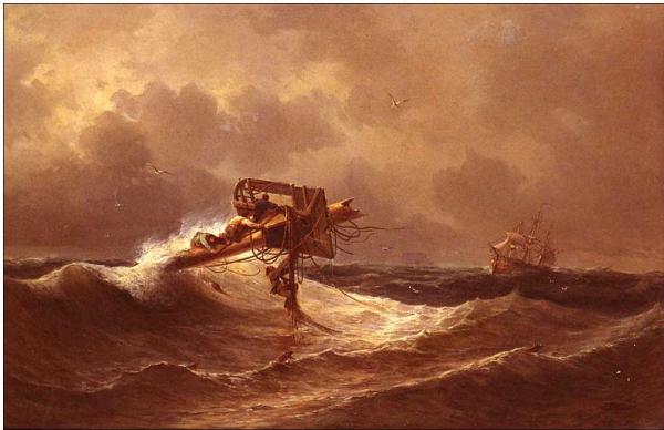 Boats and Ships oil painting