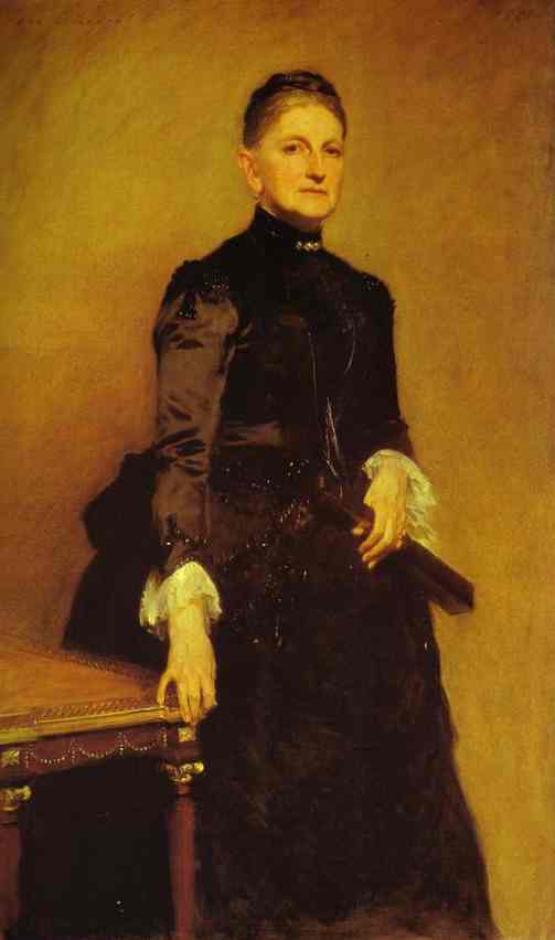 Oil painting:Mrs. Adrian Iselin. 1888