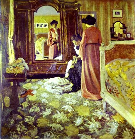 Oil painting:Interior. 1903